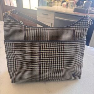 Vintage Ralph Lauren Houndstooth Shoulder Bag